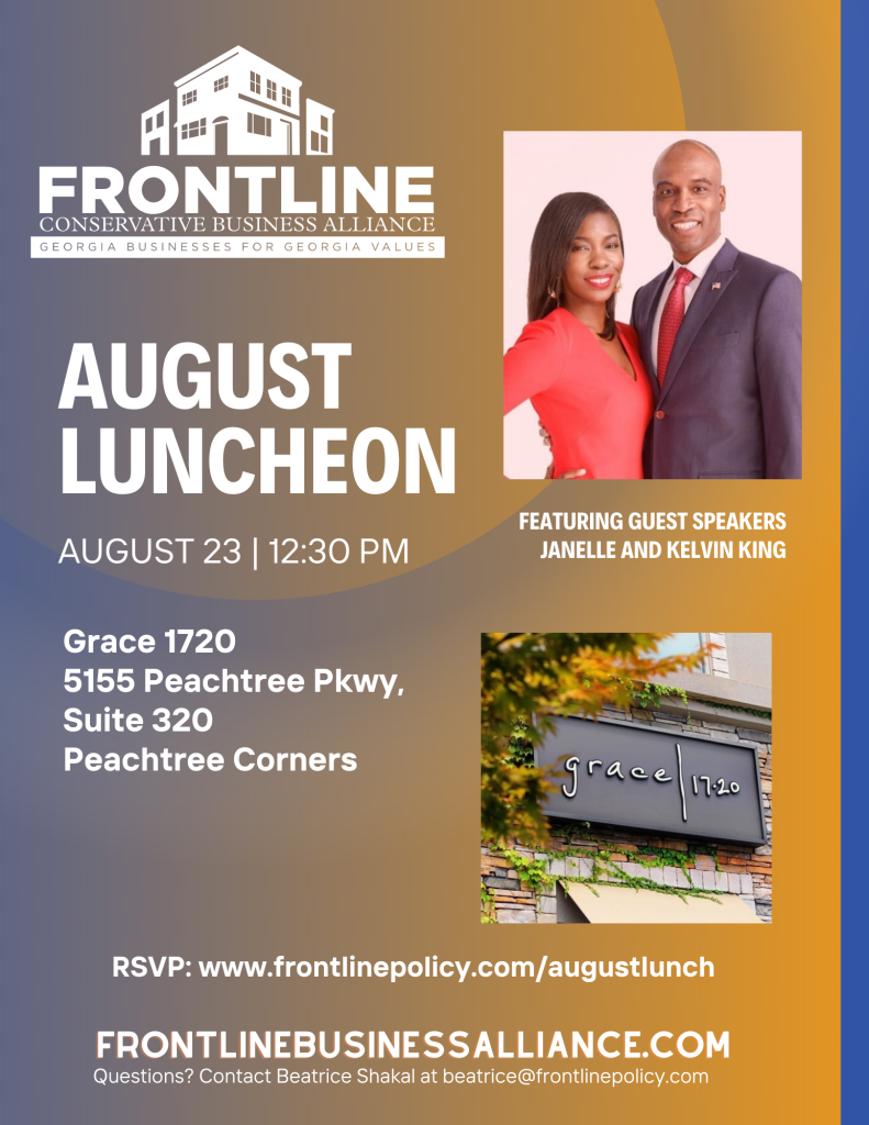 Frontline Conservative Business Alliance Luncheon (Aug. 2022)